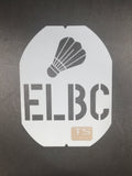 ELBC, Badminton Stencil