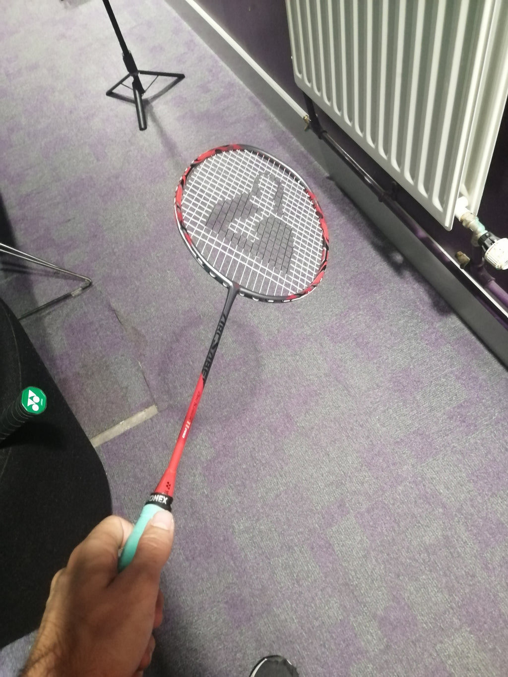 The Mona Lisa, badminton Stencil